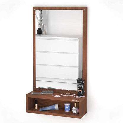 Astonishing Hanging Wall Dressing Mirrors with Shelf